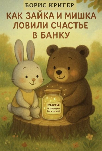 Как Зайка и Мишка ловили счастье в банку - Борис Кригер