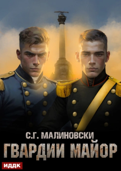 Гвардии майор - С. Г. Малиновски