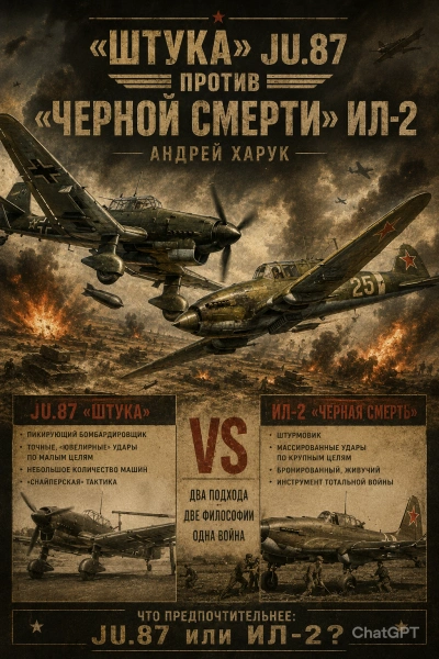 Аудиокнига «Штука» Ju.87 против «Черной смерти» Ил-2