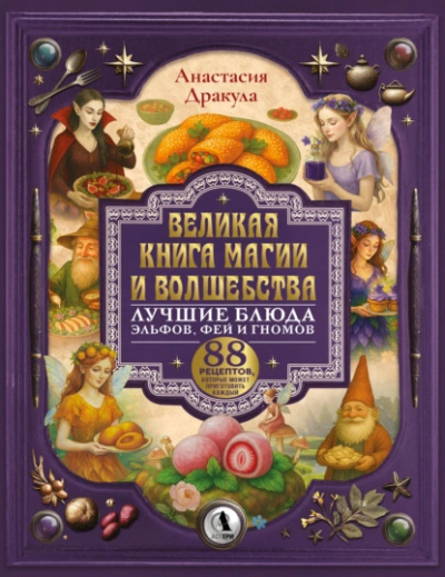 Аудиокнига Великая книга магии и волшебства: лучшие блюда эльфов, фей и гномов. 88 рецептов, которые может при