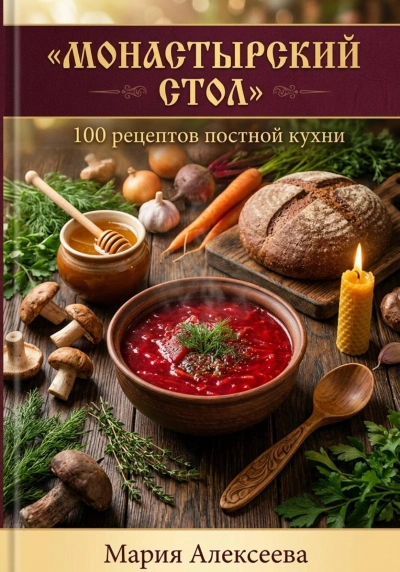 Аудиокнига Монастырский стол. 100 рецептов постной кухни