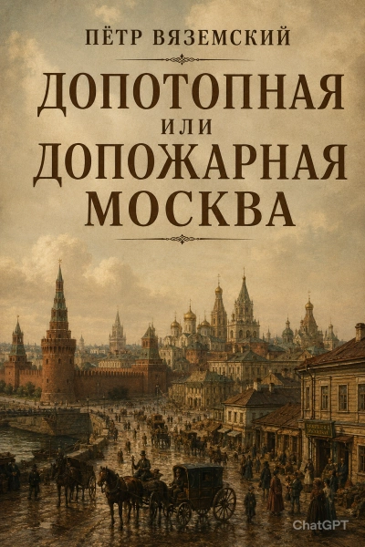 Аудиокнига Допотопная или допожарная Москва